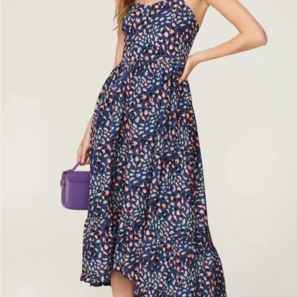 Hutch High-Low Blue Dress